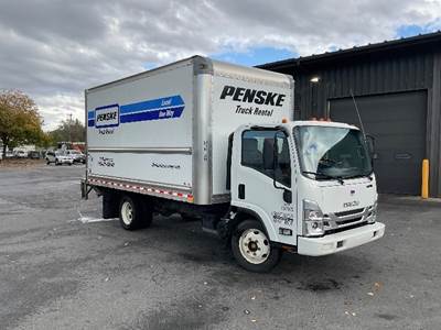 Isuzu NPR EFI Box Truck - 350HP, 6 Speed Automatic, Roll up Door