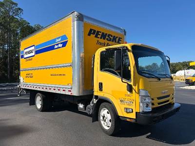 Isuzu NPR EFI Box Truck - 350HP, 6 Speed Automatic, Roll up Door