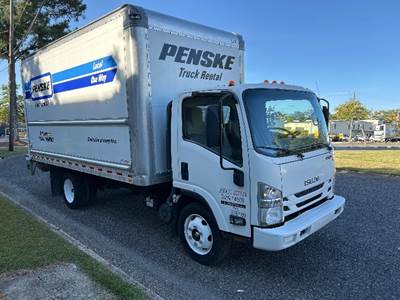 Isuzu NPR EFI Box Truck - 297HP, 6 Speed Automatic, Roll up Door