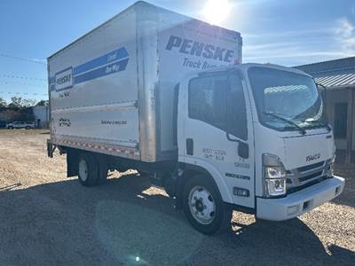 Isuzu NPR EFI Box Truck - 350HP, 6 Speed Automatic, Roll up Door