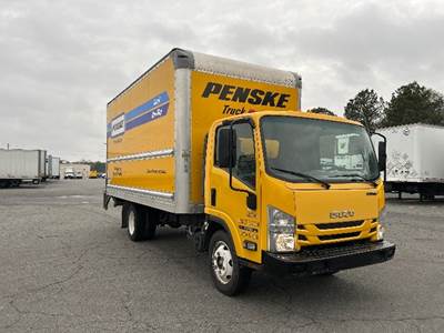 Isuzu NPR EFI Box Truck - 350HP, 6 Speed Automatic, Roll up Door