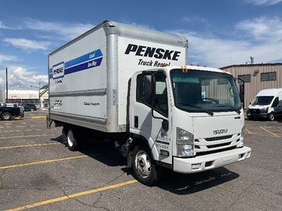 Isuzu NPR EFI Box Truck - 350HP, 6 Speed Automatic, Roll up Door