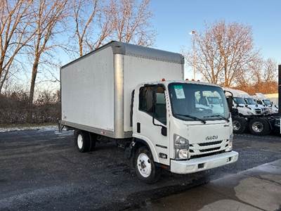 Isuzu NPR EFI Box Truck - 297HP, 6 Speed Automatic, Roll up Door