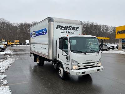 Isuzu NPR EFI Box Truck - 350HP, 6 Speed Automatic, Roll up Door