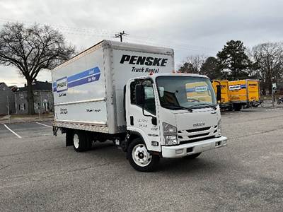 Isuzu NPR EFI Box Truck - 350HP, 6 Speed Automatic, Roll up Door