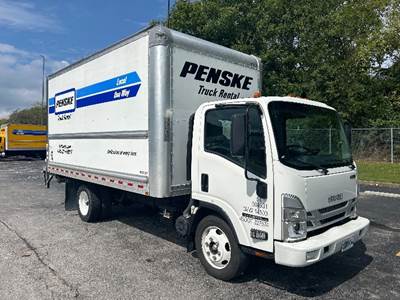 Isuzu NPR EFI Box Truck - 350HP, 6 Speed Automatic, Roll up Door
