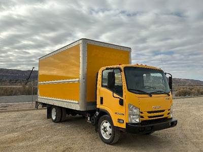Isuzu NPR EFI Box Truck - 350HP, 6 Speed Automatic, Roll up Door