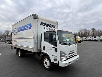 Isuzu NPR EFI Box Truck - 297HP, 6 Speed Automatic, Roll up Door
