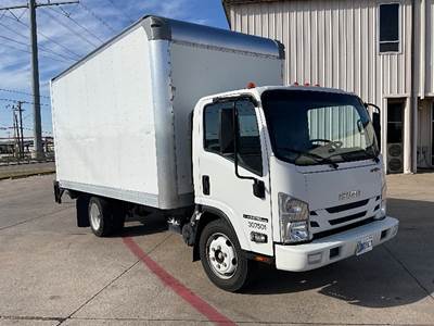 Isuzu NPR EFI Box Truck - 297HP, 6 Speed Automatic, Roll up Door