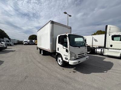 Isuzu NPR EFI Box Truck - 297HP, 6 Speed Automatic, Roll up Door
