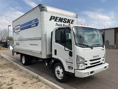 Isuzu NPR EFI Box Truck - 350HP, 6 Speed Automatic, Roll up Door