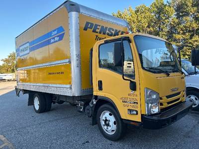 Isuzu NPR EFI Box Truck - 350HP, 6 Speed Automatic, Roll up Door