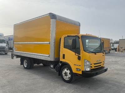 Isuzu NPR EFI Box Truck - 350HP, 6 Speed Automatic, Roll up Door