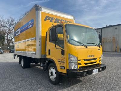 Isuzu NPR EFI Box Truck - 350HP, 6 Speed Automatic, Roll up Door