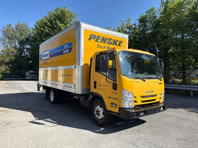 Isuzu NPR EFI Box Truck - 350HP, 6 Speed Automatic, Roll up Door