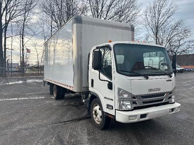 Isuzu NPR EFI Box Truck - 297HP, 6 Speed Automatic, Roll up Door