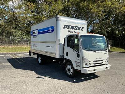 Isuzu NPR EFI Box Truck - 350HP, 6 Speed Automatic, Roll up Door