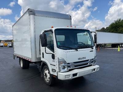 Isuzu NPR EFI Box Truck - 350HP, 6 Speed Automatic, Roll up Door