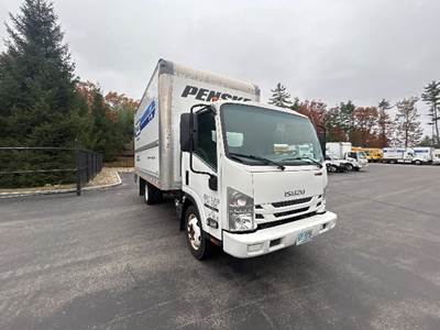 Isuzu NPR EFI Box Truck - 297HP, 6 Speed Automatic, Roll up Door