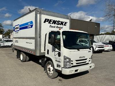 Isuzu NPR EFI Box Truck - 297HP, 6 Speed Automatic, Roll up Door