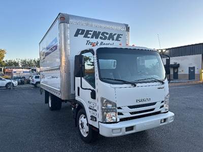 Isuzu NPR EFI 16 ft Box Truck - 297HP, 6 Speed Automatic, Roll up Door