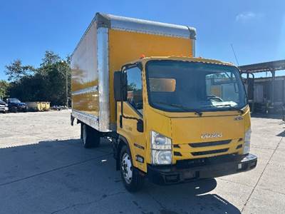 Isuzu NPR EFI Box Truck - 297HP, 6 Speed Automatic, Roll up Door