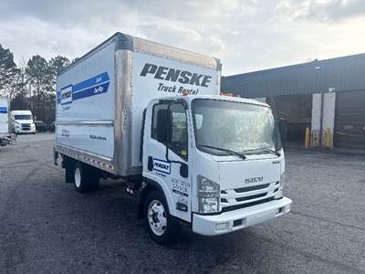 Isuzu NPR EFI Box Truck - 297HP, 6 Speed Automatic, Roll up Door