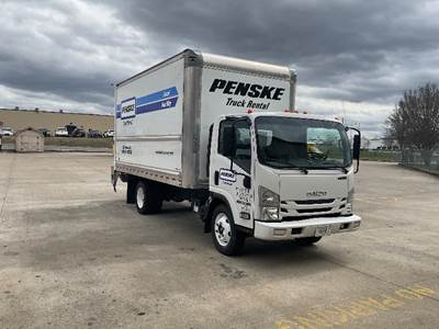 Isuzu NPR EFI Box Truck - 297HP, 6 Speed Automatic, Roll up Door