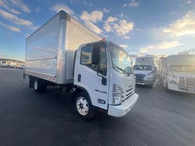 Isuzu NPR EFI Box Truck - 350HP, 6 Speed Automatic, Roll up Door