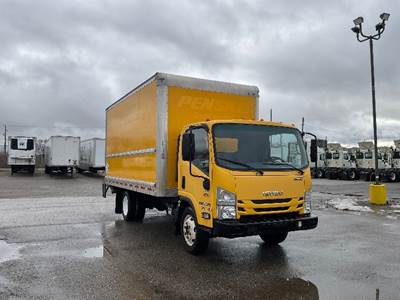 Isuzu NPR EFI Box Truck - 350HP, 6 Speed Automatic, Roll up Door