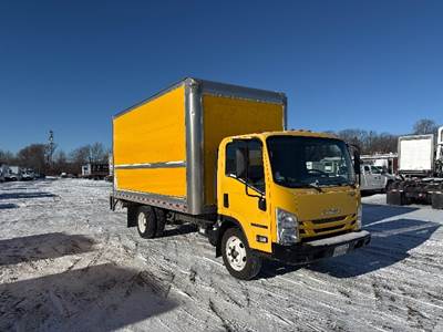 Isuzu NPR EFI Box Truck - 350HP, 6 Speed Automatic, Roll up Door