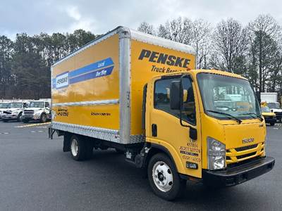 Isuzu NPR EFI Box Truck - 350HP, 6 Speed Automatic, Roll up Door
