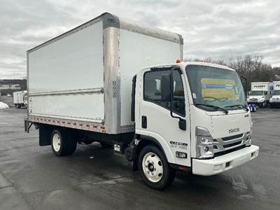 Isuzu NPR EFI Box Truck - 350HP, 6 Speed Automatic, Roll up Door