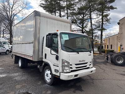 Isuzu NPR EFI Box Truck - 297HP, 6 Speed Automatic, Roll up Door