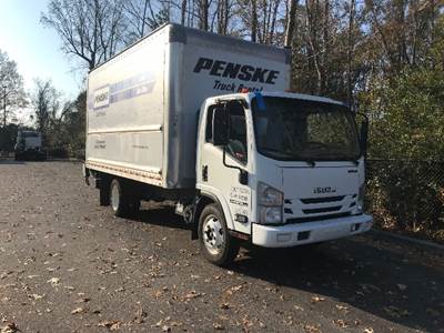 Isuzu NPR EFI Box Truck - 297HP, 6 Speed Automatic, Roll up Door
