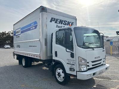 Isuzu NPR EFI Box Truck - 297HP, 6 Speed Automatic, Roll up Door