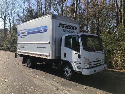 Isuzu NPR EFI Box Truck - 350HP, 6 Speed Automatic, Roll up Door