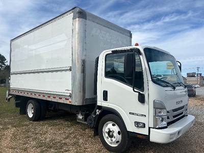 Isuzu NPR EFI Box Truck - 350HP, 6 Speed Automatic, Roll up Door