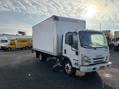 Isuzu NPR EFI Box Truck - 297HP, 6 Speed Automatic, Roll up Door