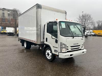 Isuzu NPR EFI Box Truck - 297HP, 6 Speed Automatic, Roll up Door