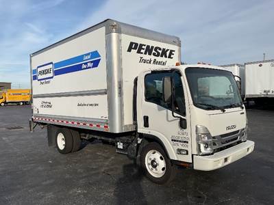 Isuzu NPR EFI Box Truck - 350HP, 6 Speed Automatic, Roll up Door