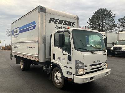Isuzu NPR EFI Box Truck - 350HP, 6 Speed Automatic, Roll up Door