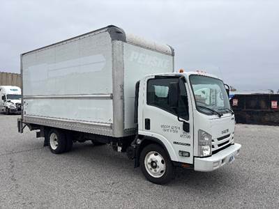 Isuzu NPR EFI Box Truck - 350HP, 6 Speed Automatic, Roll up Door