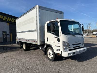 Isuzu NPR EFI Box Truck - 350HP, 6 Speed Automatic, Roll up Door