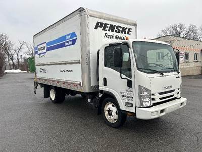 Isuzu NPR EFI Box Truck - 350HP, 6 Speed Automatic, Roll up Door