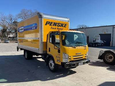 Isuzu NPR EFI Box Truck - 350HP, 6 Speed Automatic, Roll up Door