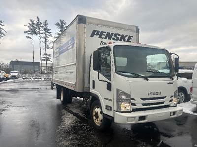 Isuzu NPR EFI Box Truck - 297HP, 6 Speed Automatic, Roll up Door