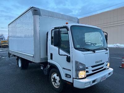 Isuzu NPR EFI Box Truck - 297HP, 6 Speed Automatic, Roll up Door