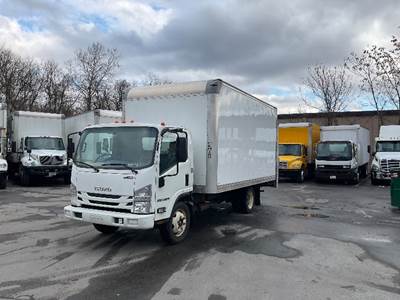 Isuzu NPR EFI Box Truck - 350HP, 6 Speed Automatic, Roll up Door