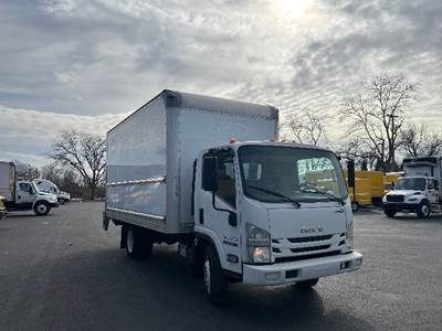 Isuzu NPR EFI Box Truck - 297HP, 6 Speed Automatic, Roll up Door